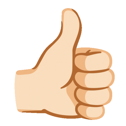 Thumbs up: Light Skin Tone, the design in this release