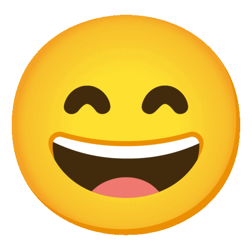 Grinning Face with Sweat, the design in this release