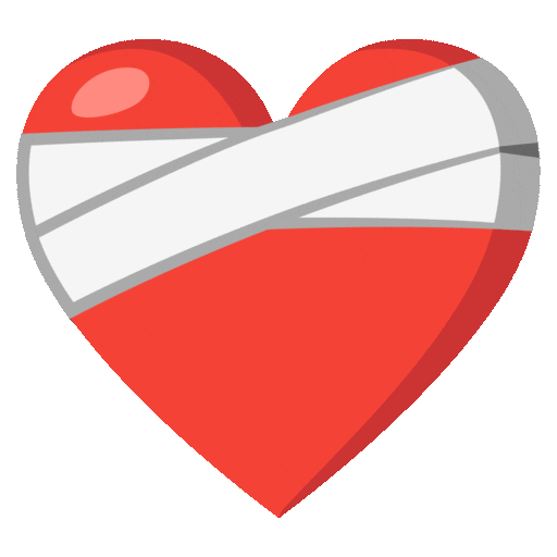 Mending Heart, the design in this release
