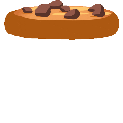 cookie as rendered by Noto Animated Emoji