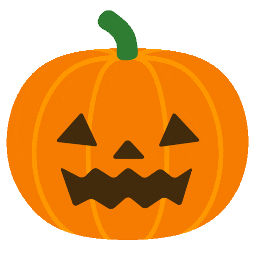 zucca di Halloween as rendered by Noto Animated Emoji