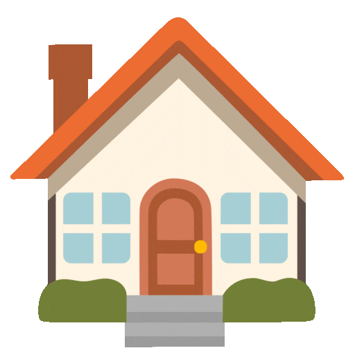 maison as rendered by Noto Animated Emoji