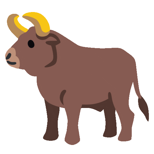 公牛 as rendered by Noto Animated Emoji
