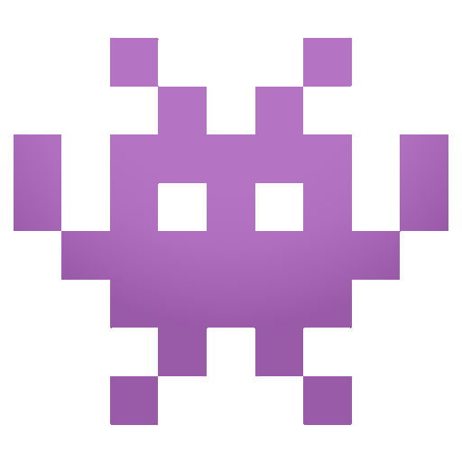mostro alieno as rendered by Noto Animated Emoji