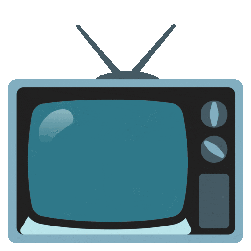 Fernseher as rendered by Noto Animated Emoji