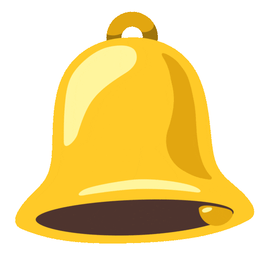 campana as rendered by Noto Animated Emoji