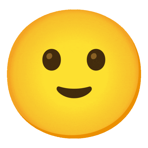grinning face as rendered by Noto Animated Emoji