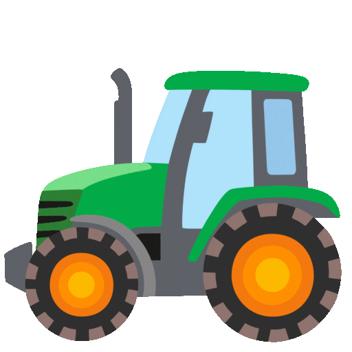 trattore as rendered by Noto Animated Emoji