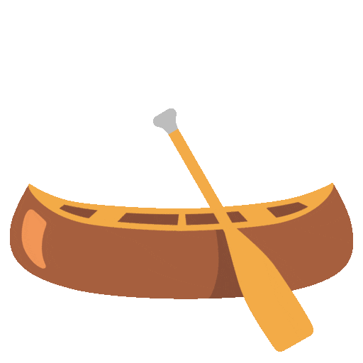 canoa as rendered by Noto Animated Emoji