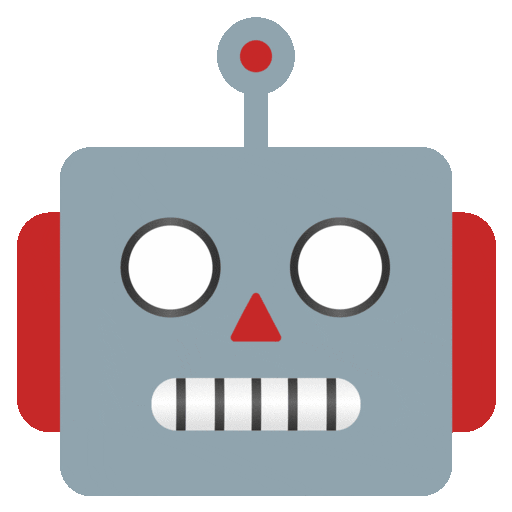 robot as rendered by Noto Animated Emoji