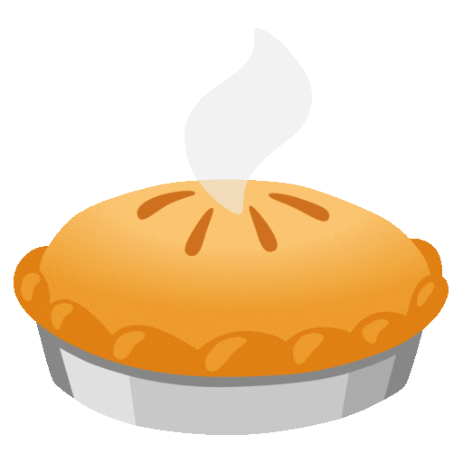 pie as rendered by Noto Animated Emoji
