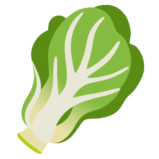 leafy green as rendered by Noto Animated Emoji