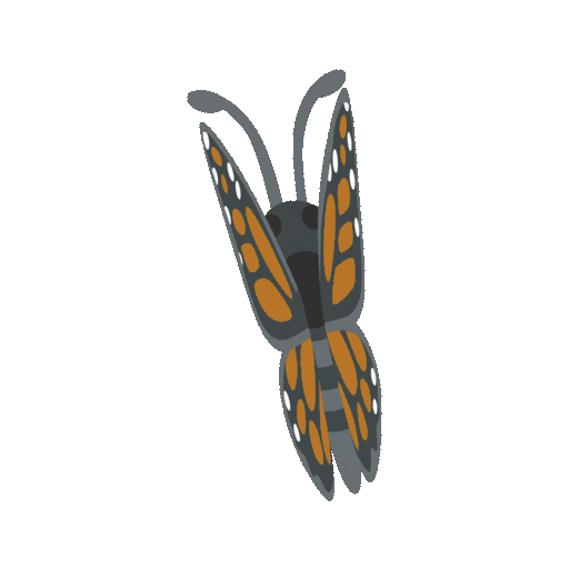 butterfly as rendered by Noto Animated Emoji