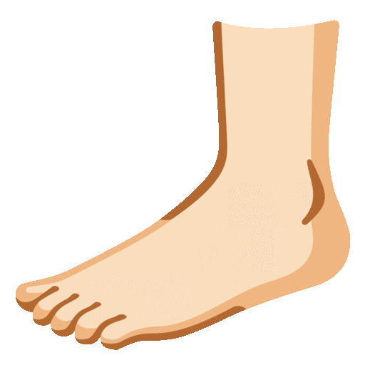 Foot: Light Skin Tone, the design in this release