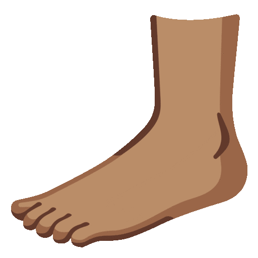 Foot: Medium Skin Tone, the design in this release