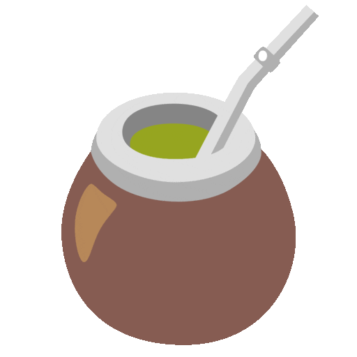 Mate-Tee as rendered by Noto Animated Emoji