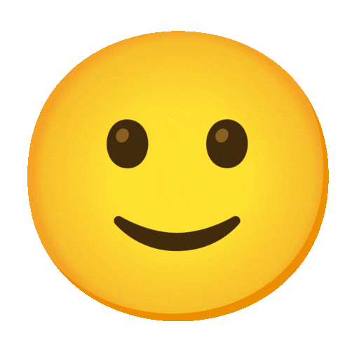 distorted face as rendered by Noto Animated Emoji