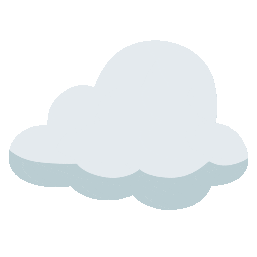 nuvola as rendered by Noto Animated Emoji