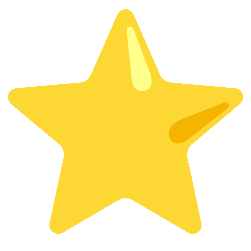 stella as rendered by Noto Animated Emoji