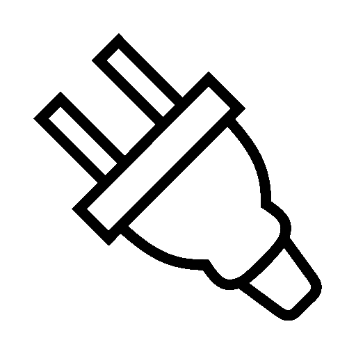 Electric Plug as drawn by Noto Emoji in 14.0
