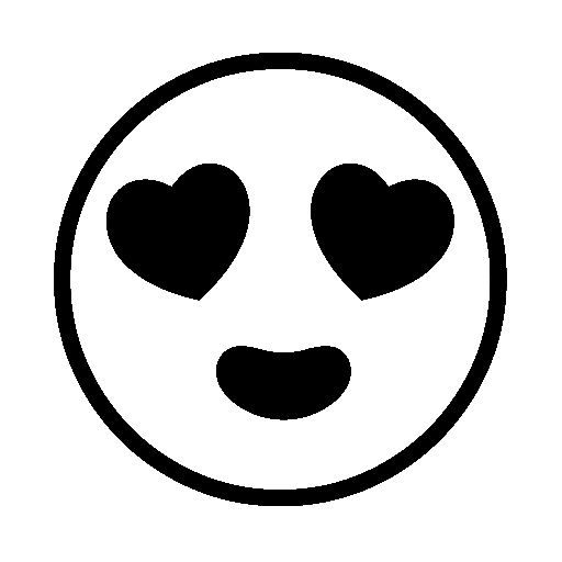 Smiling Face with Heart-Eyes, the previous design