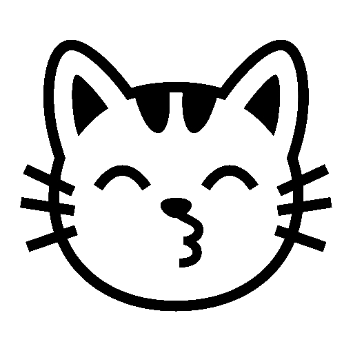 Kissing Cat, the previous design