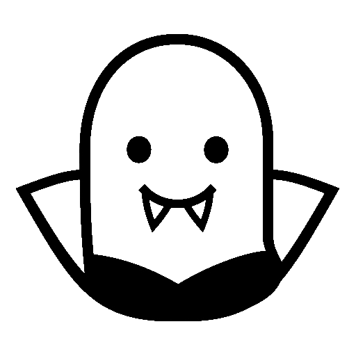 Vampir as drawn by Noto Emoji in 14.0