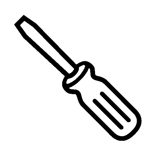 Screwdriver as drawn by Noto Emoji in 14.0