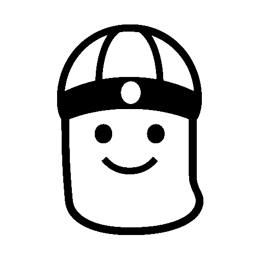 Person with Skullcap as drawn by Noto Emoji in 15.0