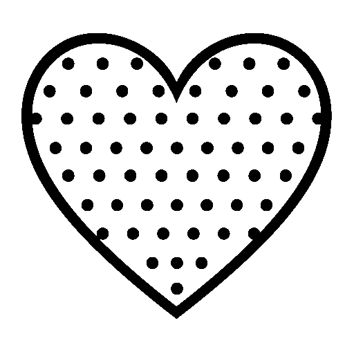 Yellow Heart as drawn by Noto Emoji in 15.0