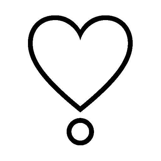Heart Exclamation as drawn by Noto Emoji in 15.0