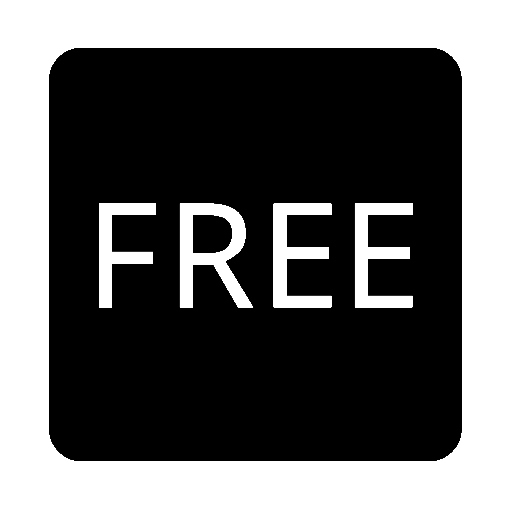 FREE Button as drawn by Noto Emoji in 15.1