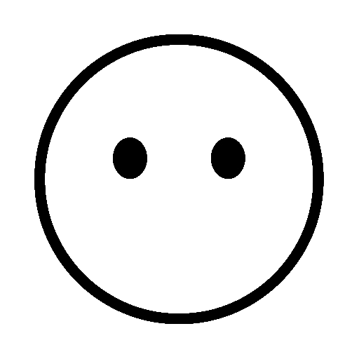 Face Without Mouth as drawn by Noto Emoji in 15.1