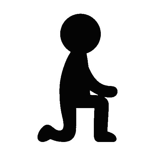 Person Kneeling Facing Right, the design in this release