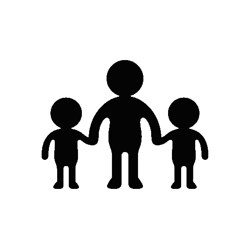 Family: Adult, Child, Child, the design in this release
