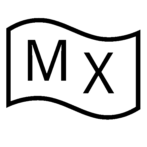 Flag: Mexico as drawn by Noto Emoji in 16.0
