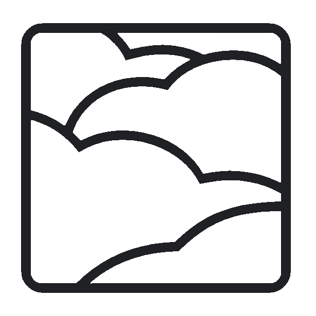Fog as drawn by Noto Emoji in 16.0