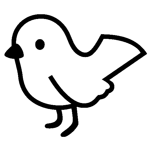 새 as drawn by Noto Emoji in 16.0