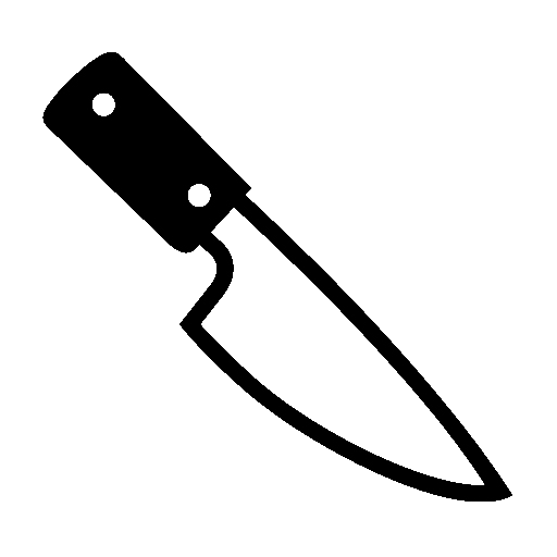 Kitchen Knife as drawn by Noto Emoji in 16.0