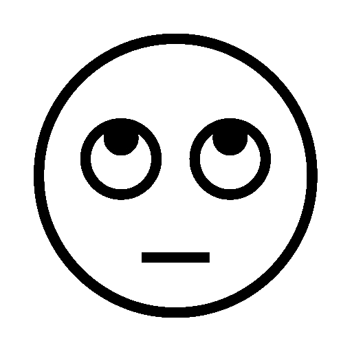 Face with Rolling Eyes, the design in this release