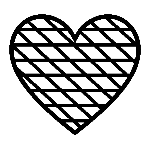 Brown Heart as drawn by Noto Emoji in 16.0