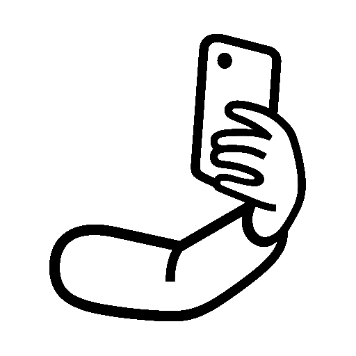 Selfie as drawn by Noto Emoji in 16.0