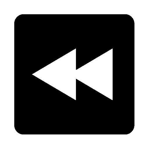 Fast Reverse Button as drawn by Noto Emoji in 16.0