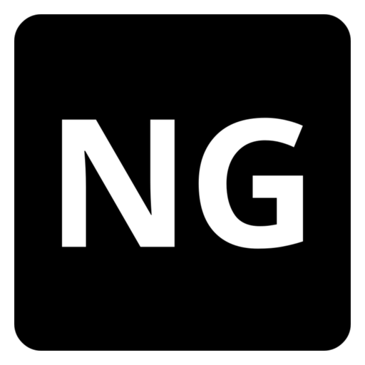 Großbuchstaben NG in Blauem Quadrat as drawn by Noto Emoji in 17.0