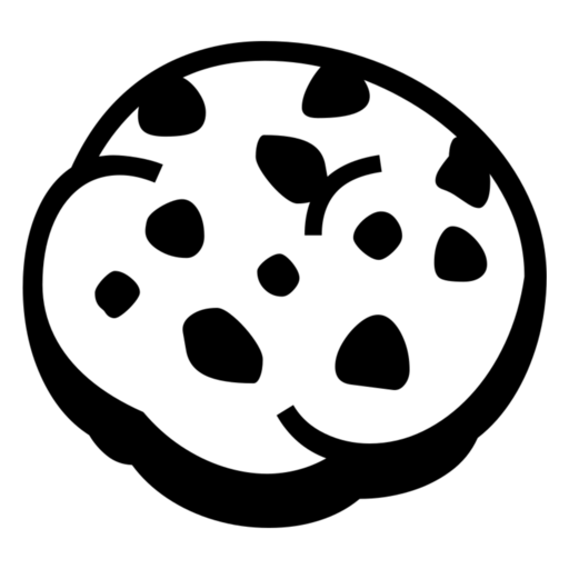 Cookie as drawn by Noto Emoji in 17.0