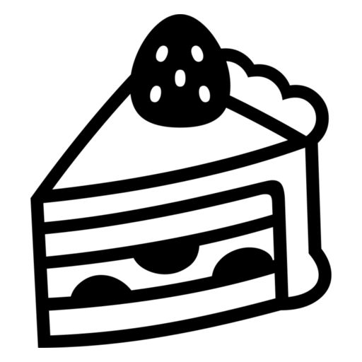 Shortcake as drawn by Noto Emoji in 17.0