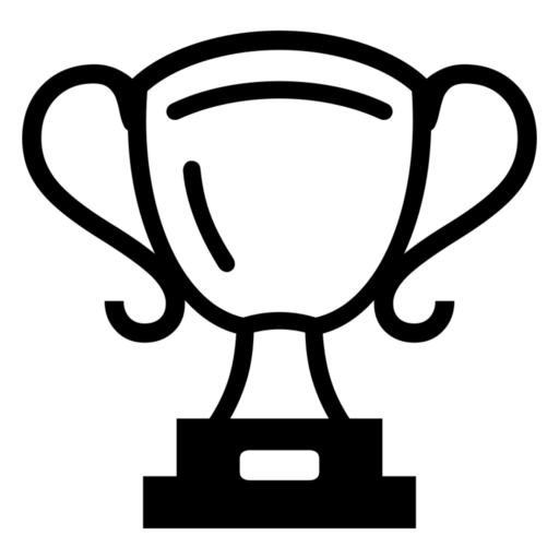 Trophy as drawn by Noto Emoji in 17.0