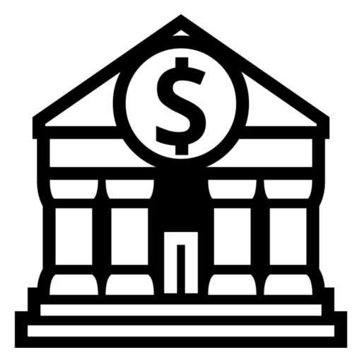 Bank as drawn by Noto Emoji in 17.0
