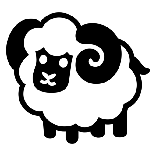 Ram as drawn by Noto Emoji in 17.0