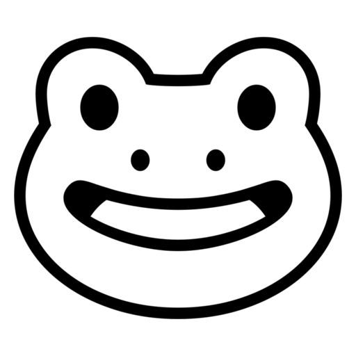 Rana as drawn by Noto Emoji in 17.0